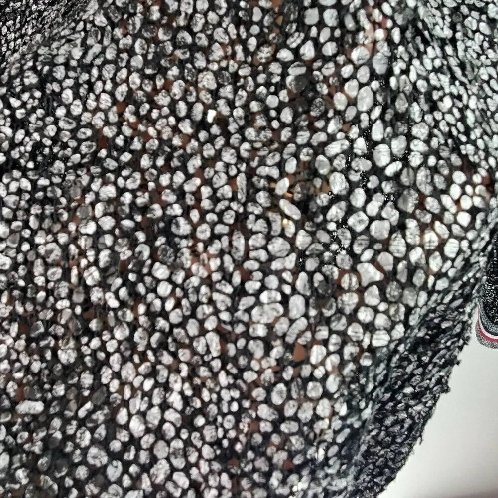 Zoe By Michael Phillips Jacket XXL Black & Silver - Picture 9 of 11